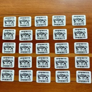 COWBOYS Brandy Melville stickers🇺🇸🌻